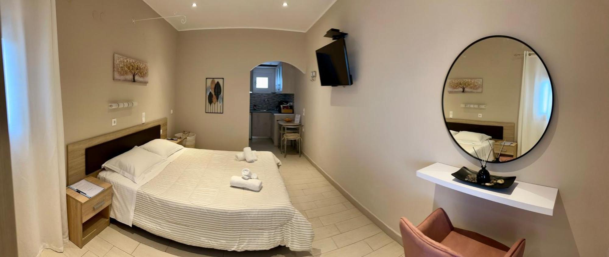 Eleana apartments&studios Agios Georgios Pagon Exterior foto